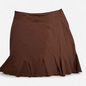 Studio Y Chocolate A-Line Skirt